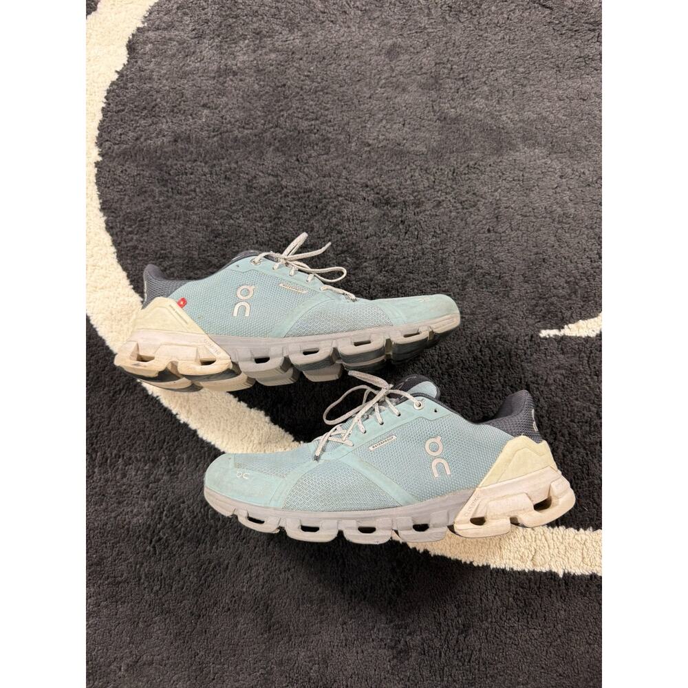 Oncloud Shoes Mens Size 11.5 Blue Cloudflyer Athletic Running Waterproof